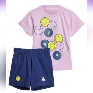 adidas x SmileyWorld 2-Piece Baby Set 🌟 – Size 12M – NWT